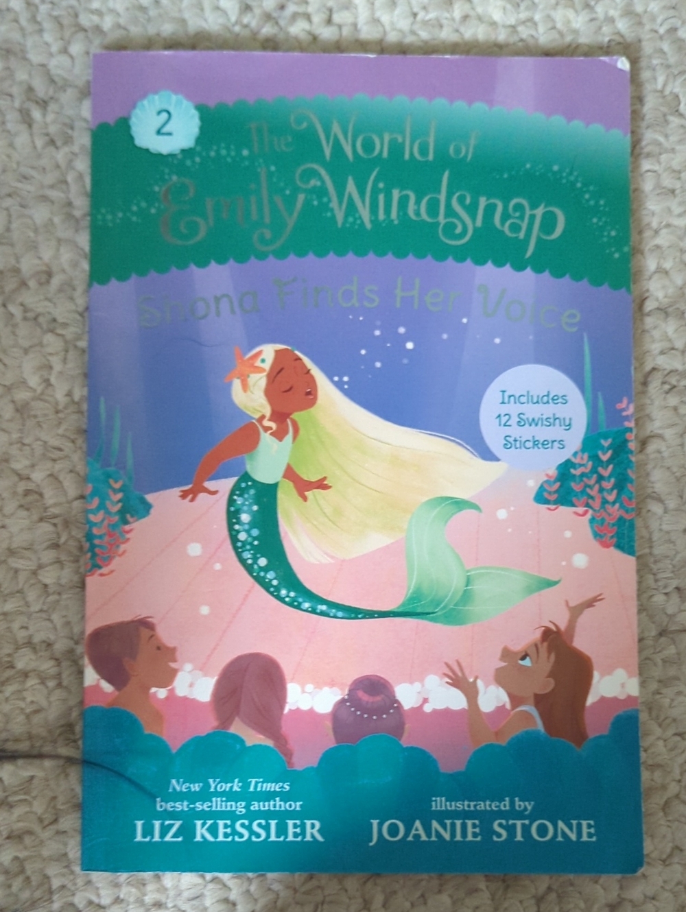 The World of Emily Windsnap: Mermaids Book - Teal & Purple Cover